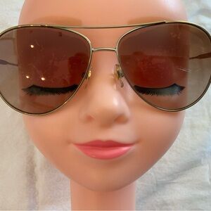 Tory Burch TY6063 316013 59-14 140 2N Sunglasses Men’s Gold FOR PARTS A2